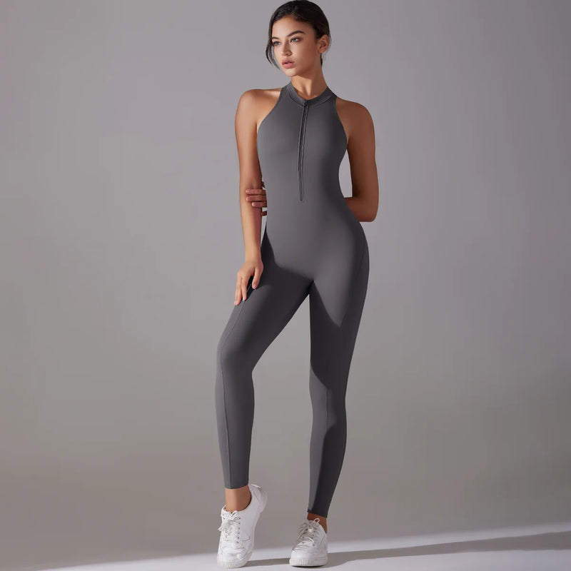 Macacão Esportivo para Mulheres - Controle de Barriga e Levantamento de Bumbum