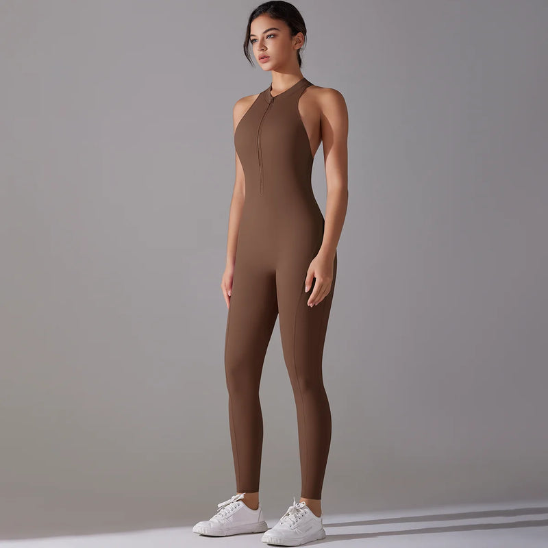 Macacão Esportivo para Mulheres - Controle de Barriga e Levantamento de Bumbum