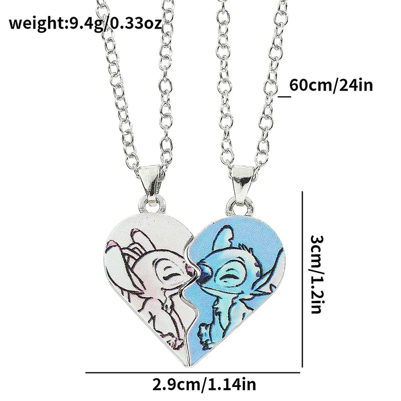 Colar de Anjo com desenho animado da Disney