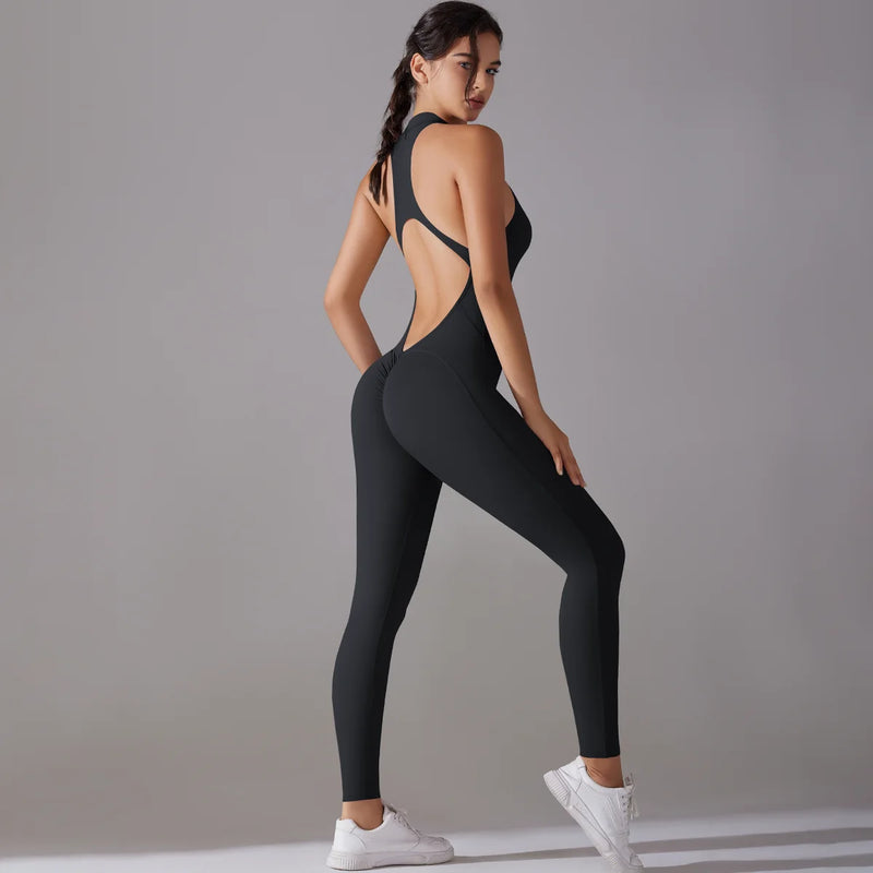 Macacão Esportivo para Mulheres - Controle de Barriga e Levantamento de Bumbum