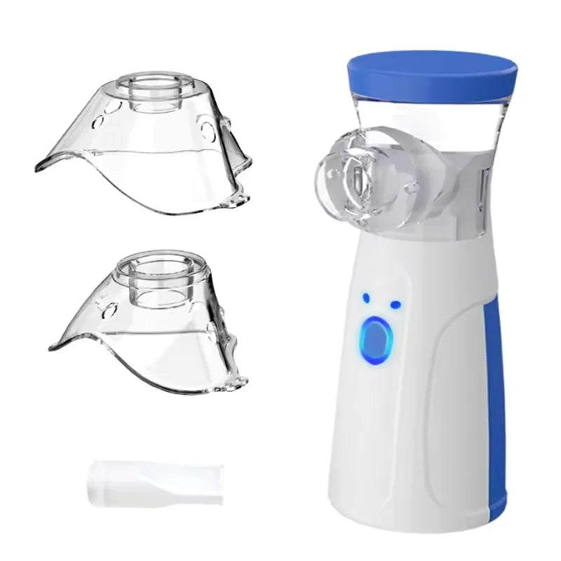 Nebulizador Médico Portátil USB – Alívio Silencioso e Poderoso para Sua Respiração, a Qualquer Hora e Lugar!
