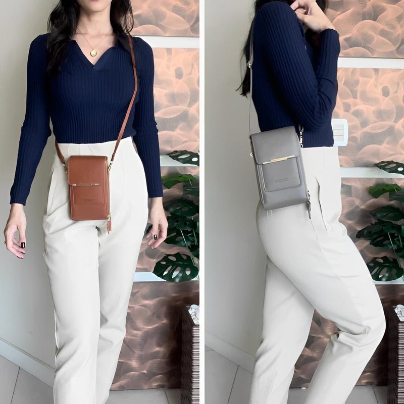 Bolsa Carteira Touch Screen