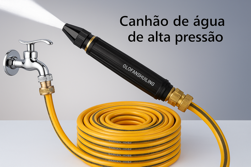 💦 Pistola de Água de Alta Pressão – Potência, Versatilidade e Conforto em Suas Mãos!