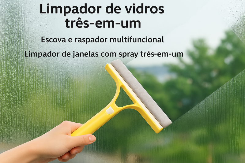 Imagem 3 - Limpador de vidros três-em-um