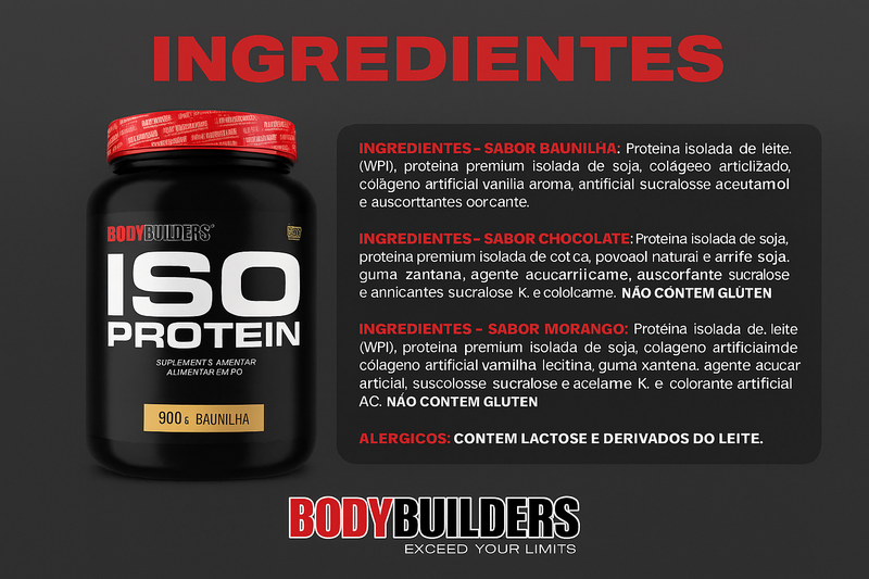 Ingredientes - ISO Protein