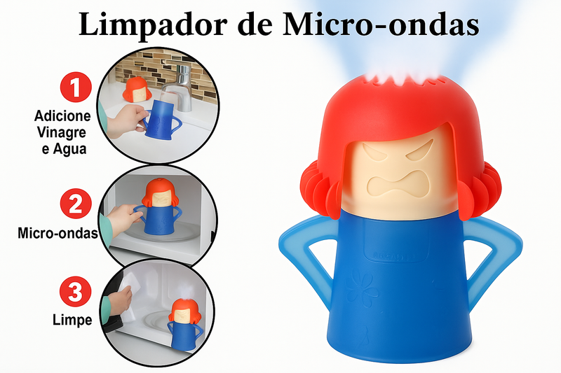 Limpador de Micro-ondas traduzido