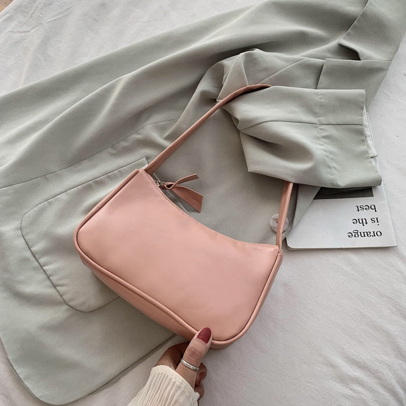 Bolsa Feminina de Ombro Pequena Vintage