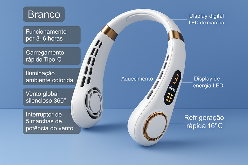 Ventilador Branco - Características